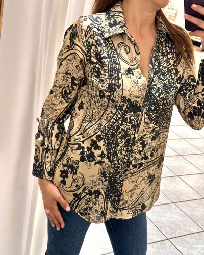 Camicia stampa Paisley